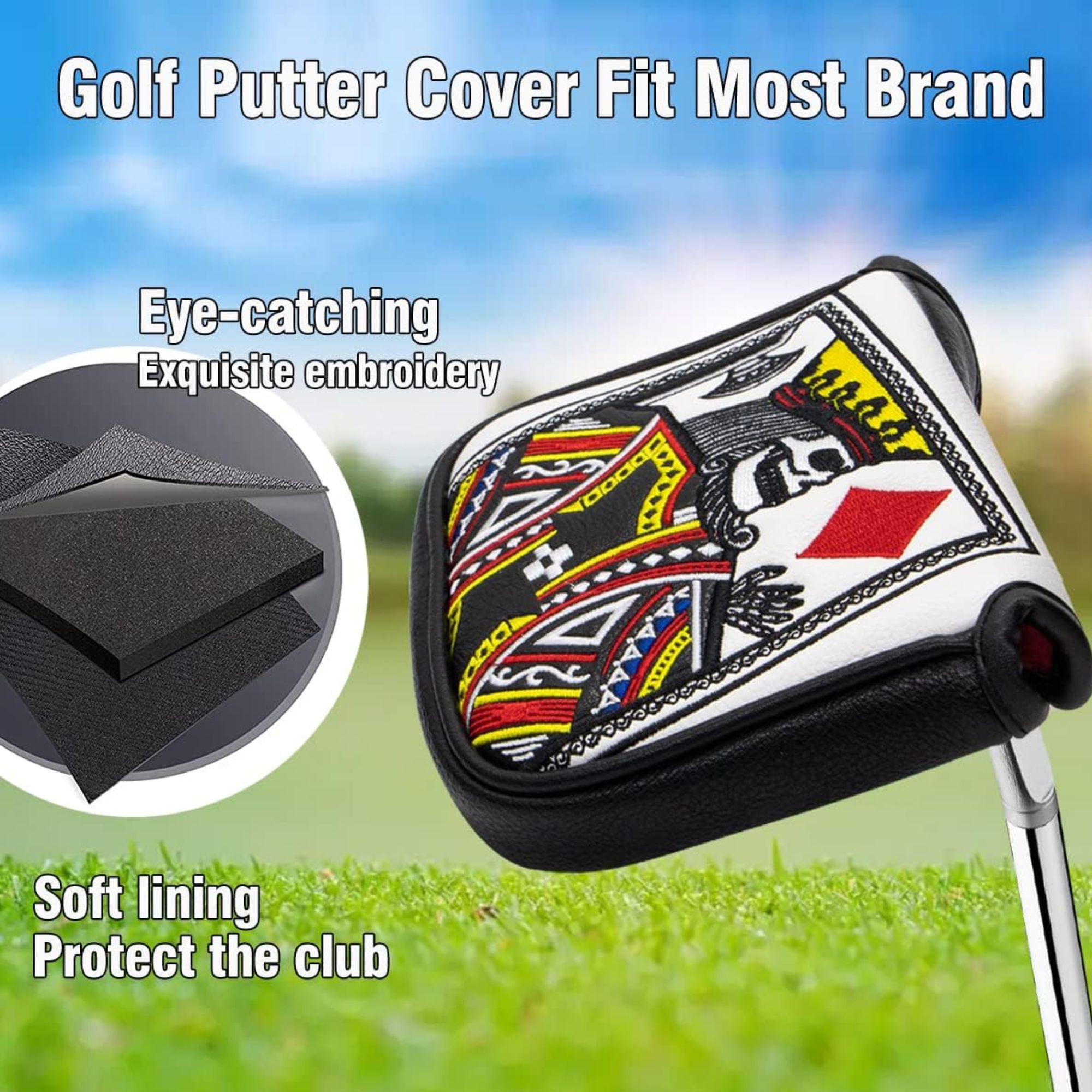 Putter z haftem Króla Kierów,  – Golf Putter recenzja i cena